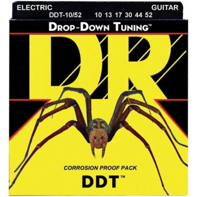 Струны для электрогитар DR DDT-10-52 DROP-DOWN TUNING