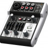 BEHRINGER 302USB 5-входов микшерный пульт, с микрофонными предусилителем XENYX, USB/аудио интерфейсом