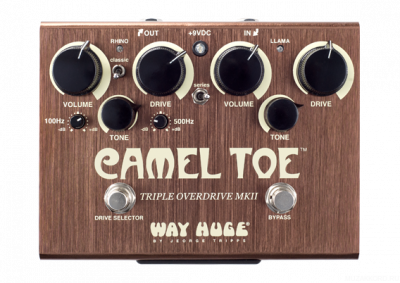 DUNLOP WHE209 Camel Toe Triple Overdrive MkII эффект гитарный сдвоенный овердрайв