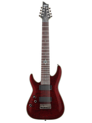 Schecter DAMIEN ELITE-8 CRED L/H леворукая 8-струнная электрогитара