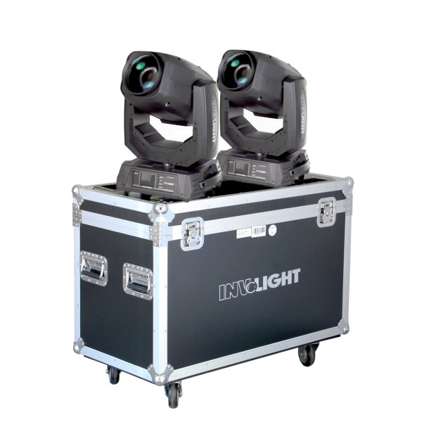 INVOLIGHT TRINITY PLUS SET набор из 2х вращающихся голов (в кейсе), Osram sirius HRI 371 Вт DMX-5