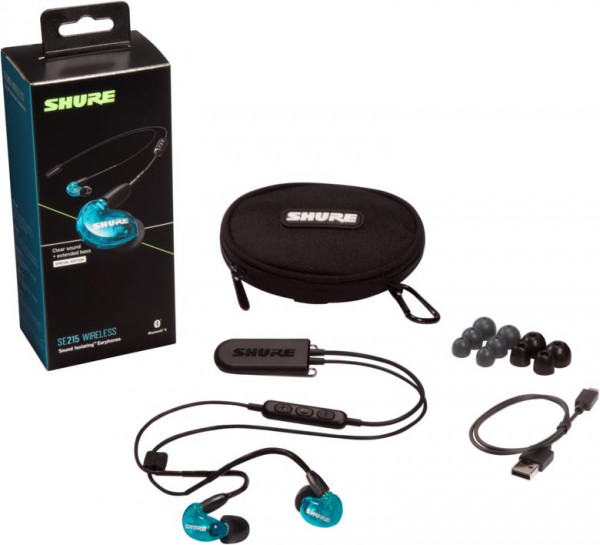 SHURE SE215SPE-B+BT2-EFS беспроводные Bluetooth наушники