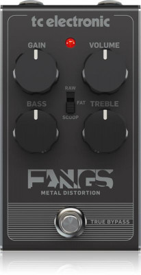 TC ELECTRONIC FANGS METAL DISTORTION напольная педаль эффекта дисторшн