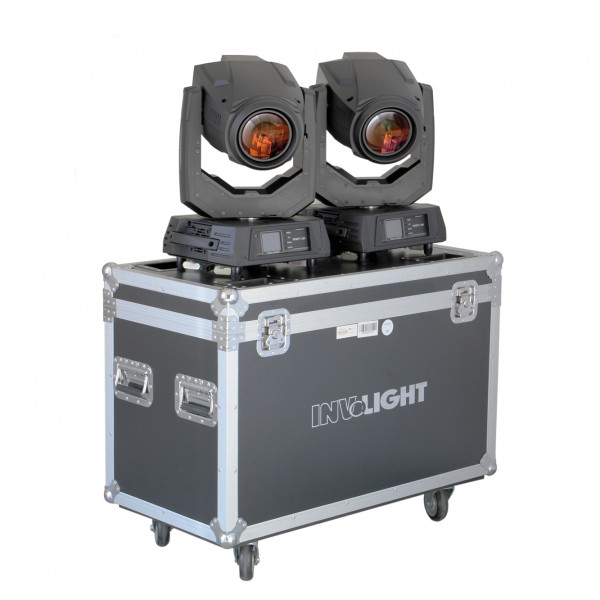 INVOLIGHT TRINITY280SET набор из 2х вращающихся голов (в кейсе), Osram sirius HRI 280 Вт DMX-512