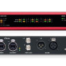 FOCUSRITE RedNet A8R АЦП/ЦАП конвертор, 8 аналоговых вх/вых, AES/EBU, Dante с резервированием сигнала и питания