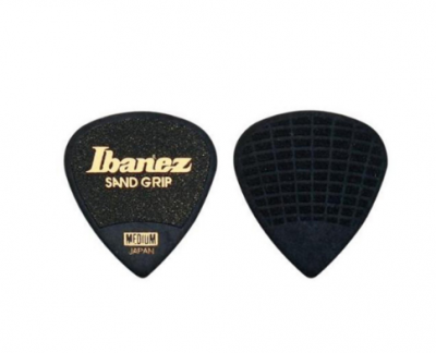 IBANEZ PA16XSG-BK PICKS медиатор extra heavy, цвет черный с песочным напылением, толщина 1.2 (50 штук в упаковке)