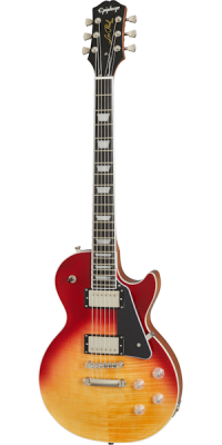 EPIPHONE Les Paul Modern Figured Magma Orange Fade электрогитара