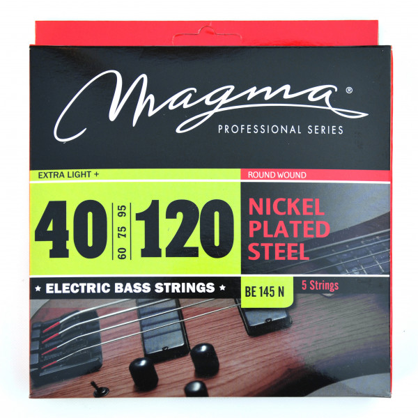 Струны для 5-струнной бас-гитары Low B 40-120 Magma Strings BE145N