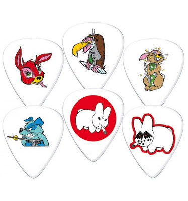 DUNLOP  BL109P.60 Frank Kozik Series 1 Набор медиаторов 6 шт