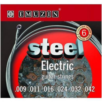 Комплект струн для электрогитары EMUZIN STEEL ELECTRIC