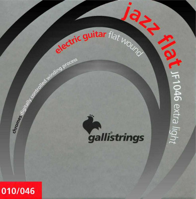 Комплект струн для электрогитары 010-046 GALLI STRINGS JF1046 extra light