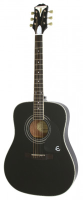 EPIPHONE PRO-1 PLUS Acoustic Ebony акустическая гитара