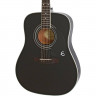 EPIPHONE PRO-1 PLUS Acoustic Ebony акустическая гитара