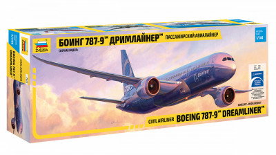 Самолёт "Боинг 787-9" 1/144