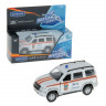 Машина Autotime "UAZ PATRIOT" МЧС 1:43