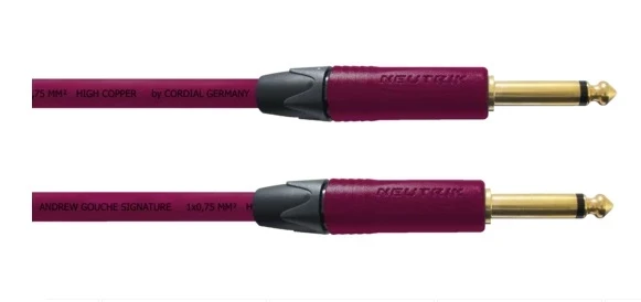 Гитарный кабель Cordial CSI 7.5 PP ANDREW GOUCHE