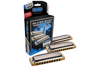 Комплект губных гармошек HOHNER м5330XP Blues Harp C,G,A