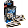 Комплект губных гармошек HOHNER м5330XP Blues Harp C,G,A