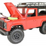 Радиоуправляемая машина MN MODEL английский внедорожник Defender (красный) 4WD 2.4G 1/12 RTR