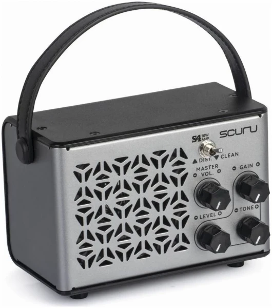 Комбоусилитель портативный для электрогитары CALINE 10Watt Модель SCURU S4 Bluetooth
