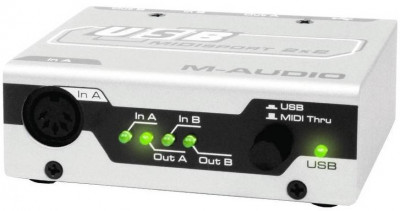 MIDI ИНТЕРФЕЙС M-AUDIO MIDISPORT 2x2 USB