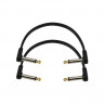 PLANET WAVES PW-FPRR-206 набор из 2 патч-кабелей Jack-Jack 0,15 м