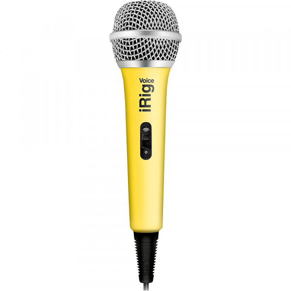 IK MULTIMEDIA iRig Voice - Yellow караоке микрофон