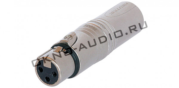 Адаптер переходник Neutrik NA3FMX 3-контактный XLR