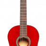STAGG SCL50-RED 4/4 классическая гитара
