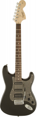 FENDER SQUIER AFFINITY STRATOCASTER HSS LRL MONTEGO BLACK METALLIC электрогитара