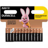 Батарейка тип AAA DURACELL LR03 BASIC 12 шт