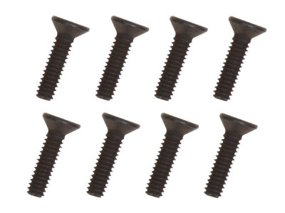 Винт с головкой под шестигранник, потайной М2х8мм, 8 шт.