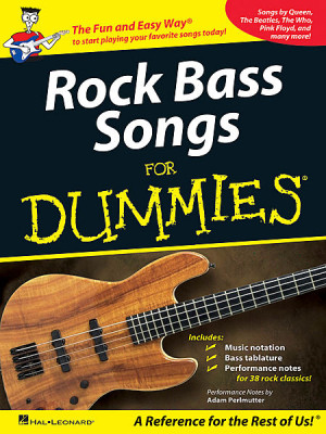 HAL LEONARD BS ROCK BASS SONGS DUMMIES