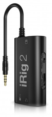 IK MULTIMEDIA iRig 2 интерфейс iOS для гитары и баса