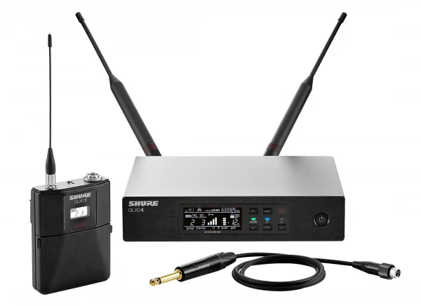 SHURE QLXD14E G51 радиосистема с поясным передатчиком QLXD1 470-534 MHz