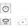 MARTIN AUDIO LE100 коаксиальный пассивный 2-полосный сценический монитор 12"+1", 129 дБ SPL (пик), 5xNL4