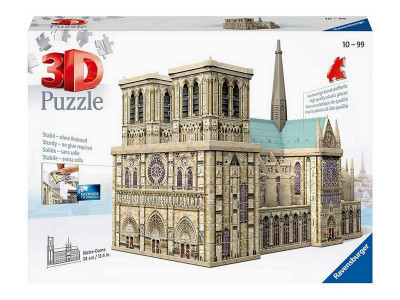 3D Пазл Ravensburger "Нотр Дам", 216 эл.