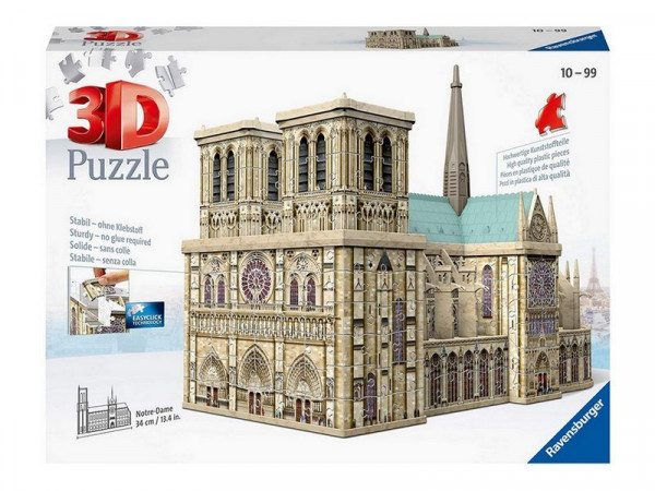 3D Пазл Ravensburger "Нотр Дам", 216 эл.