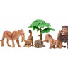 Набор фигурок животных MASAI MARA MM201-006 серии "Мир диких животных": Семья львов, 6 пр.