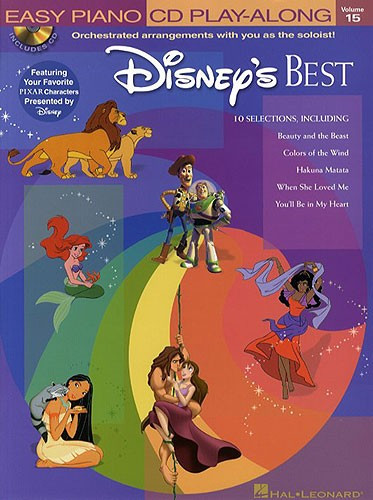 HL00311260 Easy Piano CD Play Along: Disney’s Best