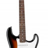 FENDER SQUIER AFFINITY STRATOCASTER RW BROWN SUNBURST электрогитара