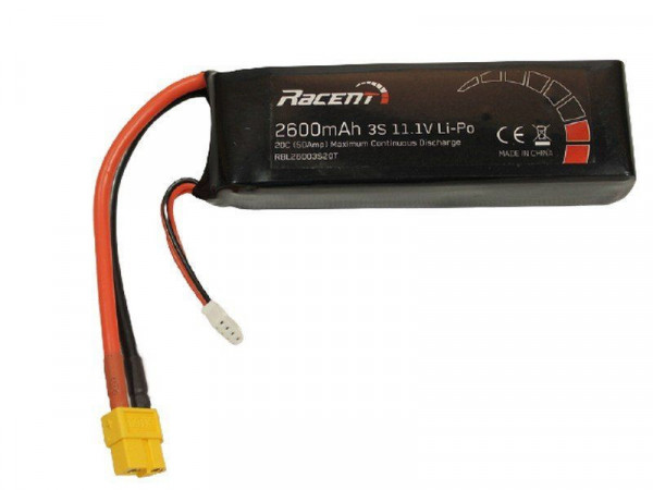 Аккумулятор Li-Po 2600mAh, 11,1V XT60 для катера Volantex RC Atomic