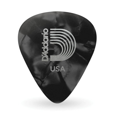 Медиатор PLANET WAVES 1CBKP2-10 10 PICK CELLULOID BKPEARL LIGHT, мягкие, 10 шт