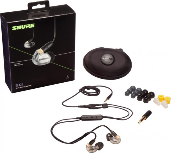 SHURE SE425-V+UNI-EFS наушники с двумя арматурными драйверами