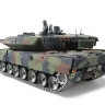 Радиоуправляемый танк Heng Long Leopard 2 A6 UpgradeA V6.0  2.4G 1/16 RTR