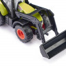 Трактор Siku 1392 Claas Axion с фронтальным погрузчиком