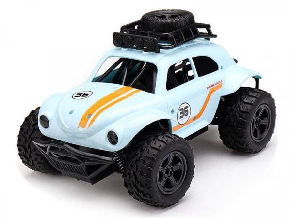 Радиоуправляемая машина MN MODEL БигФут (голубой) 2WD 2.4G 1/18 RTR