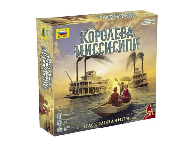 Настольная игра ZVEZDA "Королева Миссисипи", семейная