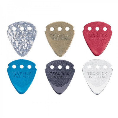 DUNLOP 4670 Teckpick Anodized Aluminum Plectra Набор медиаторов 72 шт