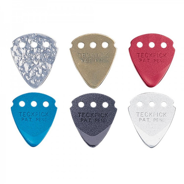 DUNLOP 4670 Teckpick Anodized Aluminum Plectra Набор медиаторов 72 шт